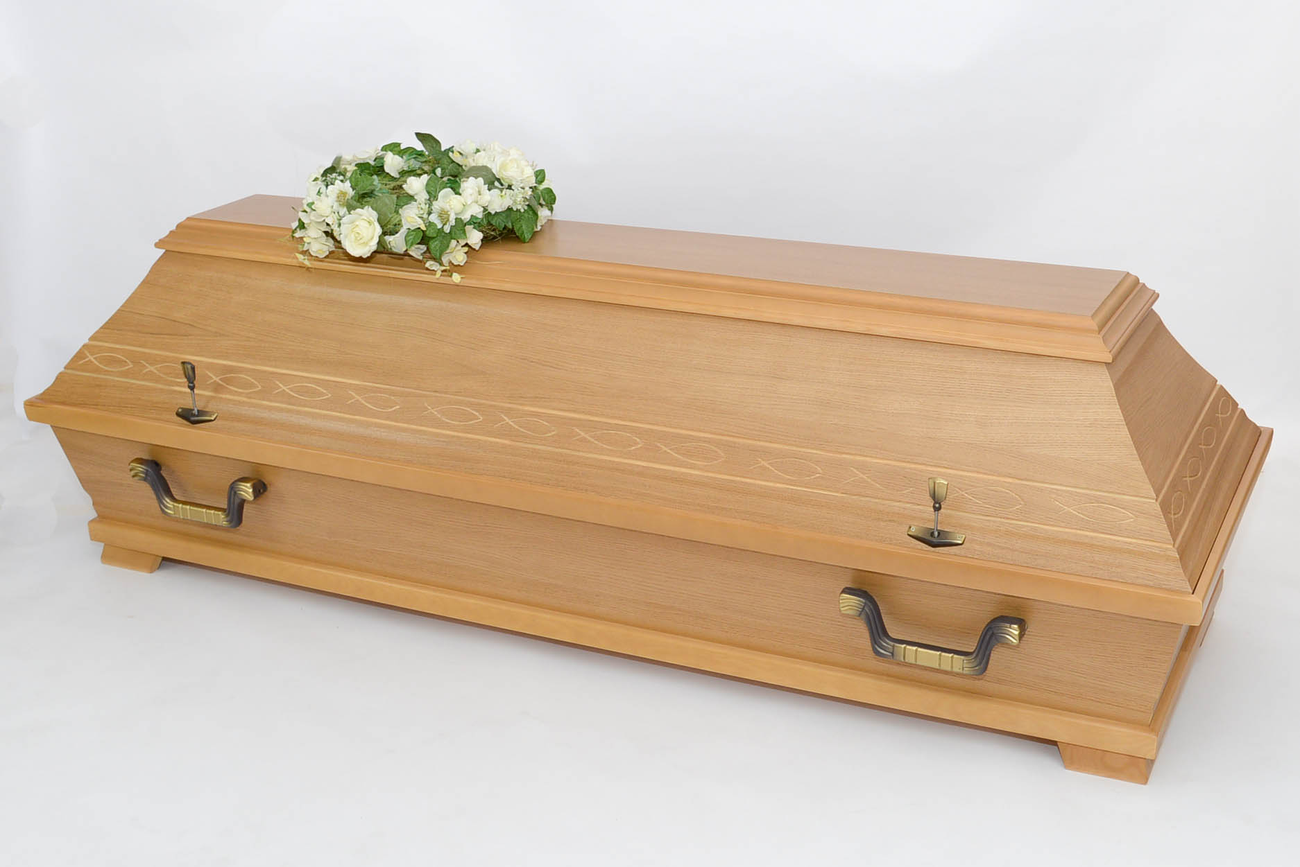 Eiche teilmassiv Natur mit Fische